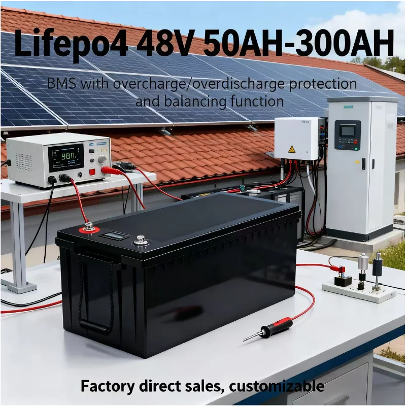 72V 60Ah Lifepo4 Battery Pack - 48V LiFePO4 Battery Pack 50/100/150/200/300Ah -