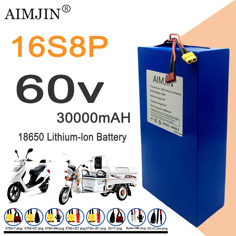 16S8p 1000-3000W Brand New Lit - огляд і ціна 60V 30Ah Electric Scooter Battery