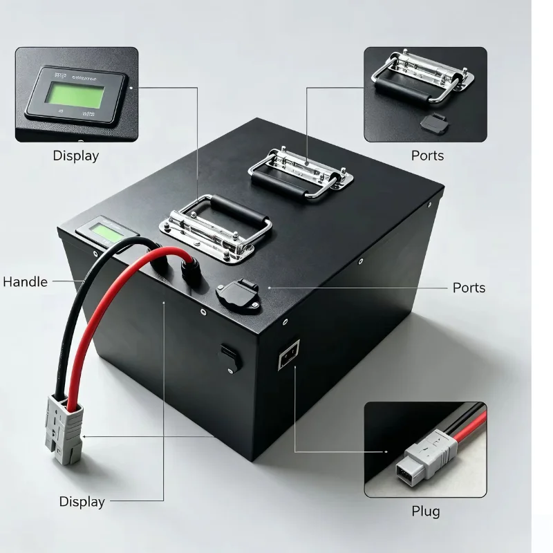 24S 72V Lithium Iron Phosphate - огляд і ціна 72V 60Ah Lifepo4 Battery Pack