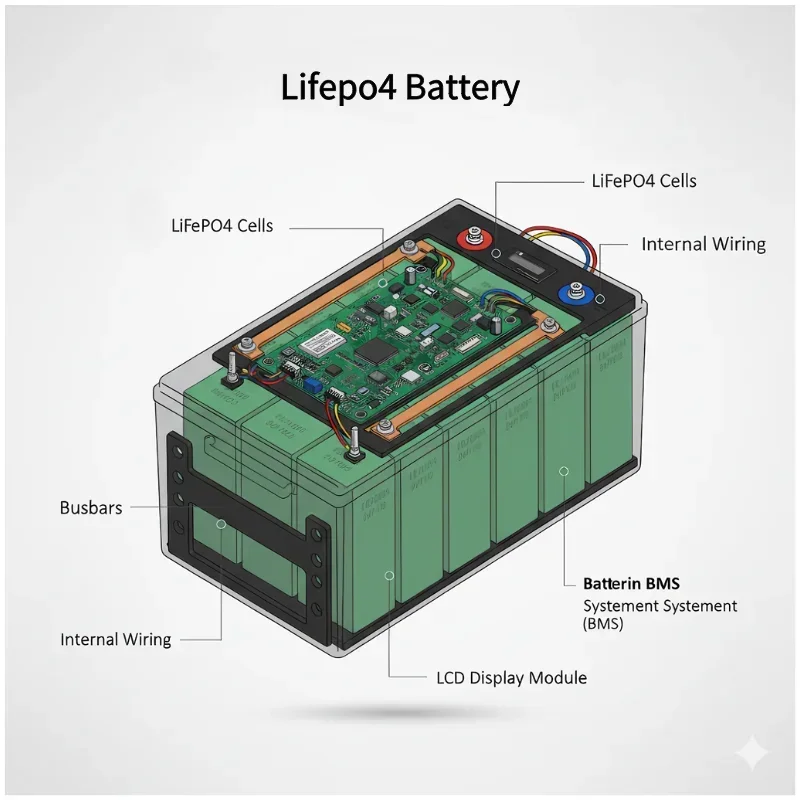 48V LiFePO4 Battery Pack 50/10 - огляд і ціна 72V 60Ah Lifepo4 Battery Pack