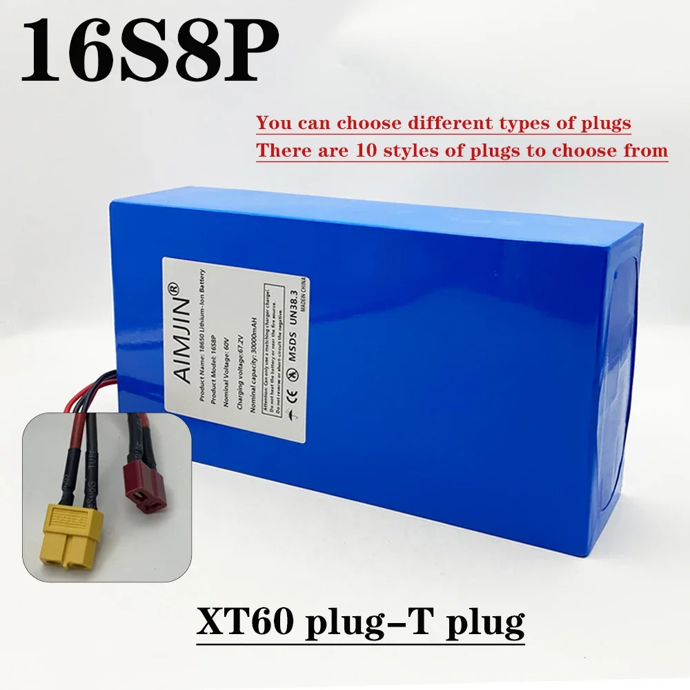 18650 Lithium-ion Battery Pack - огляд і ціна 60V 30Ah Electric Scooter Battery