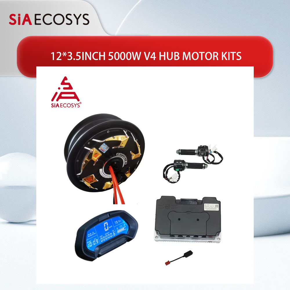 QS Motor 12*3.5inch 5000W V4 7 - огляд і ціна 72V 5000W Electric Motorcycle